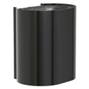 Bradley Elvari Waste Receptacles 3B1-110000-BB , Surface Mount, 14 gallon- Brushed Black