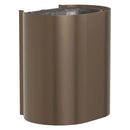 Bradley Elvari Waste Receptacles 3B1-110000-BZ , Surface Mount, 14 gallon- Brushed Bronze