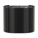 Bradley Elvari Waste Receptacles 3B1-113400-BB , Surface Mount, 10 gallon- Brushed Black