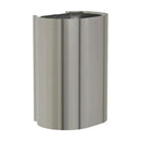 Bradley Elvari Waste Receptacles 3B1-113600-BS , Surface Mount, 18 gallon- Brushed Satin