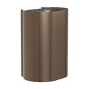 Bradley Elvari Waste Receptacles 3B1-113600-BZ , Surface Mount, 18 gallon- Brushed Bronze