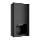 Bradley Elvari  Series 2B1-000000-BB Recessed Towel Dispenser Medium- Brushed Black