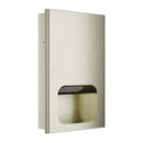 Bradley Elvari  Series 2B1-000000-BN Recessed Towel Dispenser Medium- Brushed Nickel