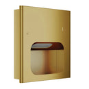 Bradley Elvari  Series 2B1-003400-BR Recessed Towel Dispenser Small- Brushed Brass