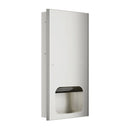 Bradley Elvari  Series 2B1-003600-BS Recessed Towel Dispenser Large- Brushed Stainless