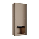 Bradley Elvari  Series 2B1-003600-BZ Recessed Towel Dispenser Large- Brushed Bronze