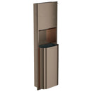 Bradley Elvari Paper Towel Dispenser/Waste Receptacle 2B5-003400-BZ, Recessed Mount 10 gal, Small-Brushed Bronze