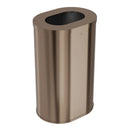 Bradley Elvari Free Standing Waste Receptacles 3B1-113800-BZ , covered , 21 gallon- Brushed Bronze