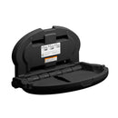 KB208-02: Oval Baby Changing Station in black