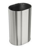 Bradley Elvari Free Standing Waste Receptacles 3B1-113837-BS, 21 gallon- Brushed Satin