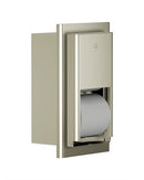 Bradley Elvari 5B2-000000-BN  Toilet Paper Dispenser , Recessed , Medium Capacity - Brushed Nickel