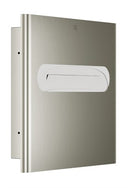Bradley Elvari 5B1-003600-BN Seat Cover Dispensers , Recessed, Large Capacity - Brushed Nickel