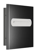 Bradley Elvari 5B1-003600-BB Seat Cover Dispensers , Recessed, Large Capacity - Brushed Black