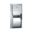 ASI 0031 - Toilet Tissue Dispenser, Twin Hide-A-Roll – Recessed