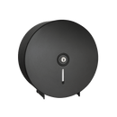 ASI 0042-41 - Matte Black Single Jumbo Roll Toilet Tissue Dispenser – Round – Surface Mounted