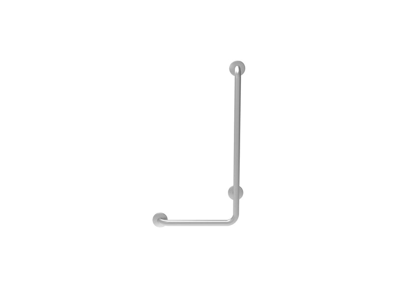 Bradley 8120-0062416 - Angled Grab Bar, 90°, 24" x 16", Concealed, 1-1/2 OD