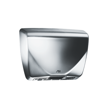 ASI 0185-93 - Profile™ - Automatic Hand Dryer - Steel Cover - (115-240V) - 93 Satin Stainless Steel - Surface Mounted