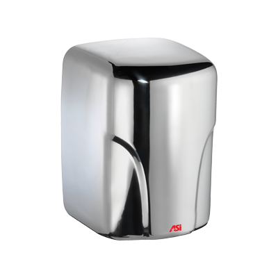ASI 0197-1-92 - TURBO-Dri™ - Automatic High Speed Hand Dryer - (110-120V)  - 92 Bright Stainless Steel - Surface Mount