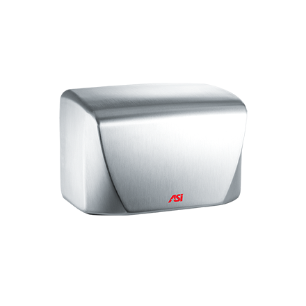ASI 0198-2-93 - TURBO-Dri™ Jr. - Automatic High Speed Hand Dryer - (220-240V) - 93 Satin Stainless - Surface Mount