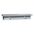 ASI-0318-A - Soap Dispenser & Shelf  - Two Liquid Valves - Surface Mounted