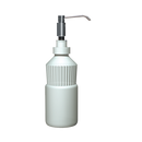 ASI-0336 - Manual Soap Dispenser - Foam - 4" Spout - Stainless Steel - 34 oz. - Vanity Mounted