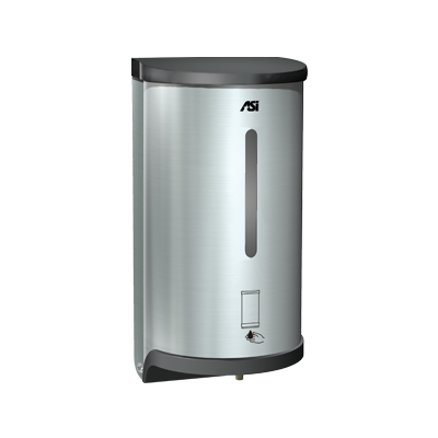 ASI 0362 - Auto Soap Dispenser - Liquid - Battery - Satin Stainless Steel -  30 oz. - Surface Mounted | Choice Builder Solutions