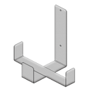 ASI-0390-BR - EZ Fill™ - Mounting Bracket for 6 L MULTI-FEED Container - Mounted Under Vanity