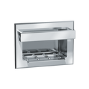 ASI-0399 - Soap Dish w/ Bar - Stainles Steel, Wet Wall - Recessed