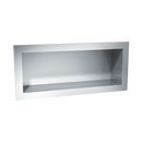 ASI-0412 - Shelf - Stainless Steel - 18" W Recessed