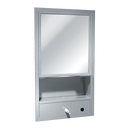 ASI 0430 - Traditional™ - All Purpose Cabinet - Shelf, Mirror, Towel & Liquid Soap Dispenser - Recessed | Choice Builder Solutions