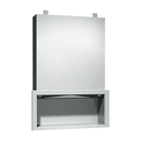 ASI-0436 - Traditional™ - All Purprose Cabinet - Shelf and Towel Dispenser - Recessed Behind Mirror