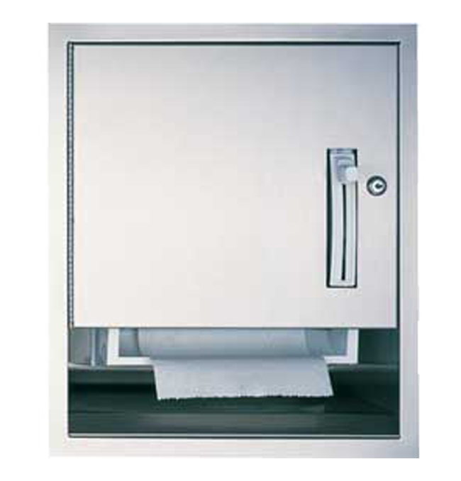 ASI 4523 - Paper Towel Dispenser - Roll - Recessed