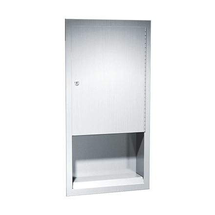 ASI-0452 - Traditional™ - Paper Towel Dispenser - Multi, C-fold - Recessed