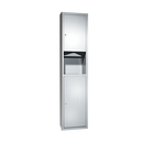 ASI 0467-2 - Traditional™ - Paper Towel Dispenser & Waste Receptacle - Multi, C-fold - 7 gal. - Semi-R