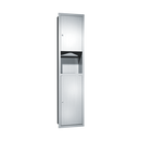 ASI 0467 - Traditional™ - Paper Towel Dispenser & Waste Receptacle - Multi, C-fold - 7 gal. - Recessed