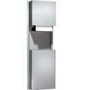 ASI-046924 - Traditional™ - Paper Towel Dispenser & Waste Receptacle - Roll - 12 gal. - Recessed