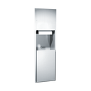 ASI-04692A - Traditional™ - Auto Paper Towel Dispenser & Waste Receptacle - Roll - Battery - 17 gal. - Recessed