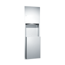 ASI 0469 - Traditional™ - Paper Towel Dispenser & Waste Receptacle - Multi, C-fold - 12 gal. - Recessed