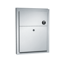 ASI 0472 - Sanitary Waste Disposal - Dual Access - Partition Mounted