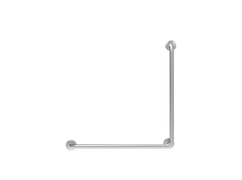 Bradley 8320-057000 - 90 Degre Angle Grab Bar, Concealed, 1-1/4"OD - Satin Finish