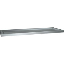 ASI-0690-24 - Shelf - Stainless Steel - 6”D X 24”L - Surface Mounted