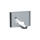 ASI-0740-Z - Robe Hook - Single - Chrome Plated Zamak - Surface Mounted
