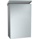 ASI-0852-SH - Sanitary Waste Disposal w/ Shelf - Surface Mounted