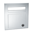 ASI-1001 - Traditional™ - Paper Towel Dispenser & Waste Receptacle - C-fold - Vanity Mounted