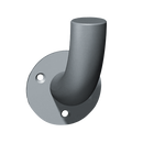 ASI-111 - Security Toilet Tissue Holder - Front Mount - Surface Mounted