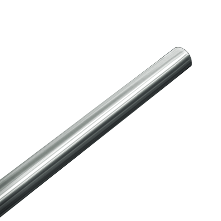 ASI -1214-12 - Shower Curtain Rod – 12", Stainless Steel - 1” Diameter Bar