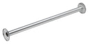 Bradley 9531-036000 - Exposed Mounting Stainless Steel Shower Curtain Rod 36in., 1.25in.OD