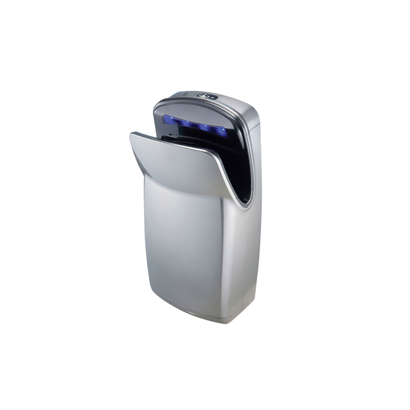 Bradley 2921-S0000H - Aerix+ High Speed, Vertical Dual-Sided Hand Dryer, High Impact ABS, Silver (European Export)