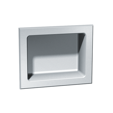 ASI-140 - Security Soap Dish - Chase Mount - Recessed