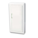 JL Industries - 1017S21 - Ambassador Series Steel Cabinet with Solid Door & 3" Rolled Trim, Semi-Recessed 6" Depth